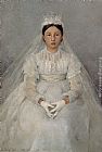 Jules Bastien-Lepage La Communiante painting